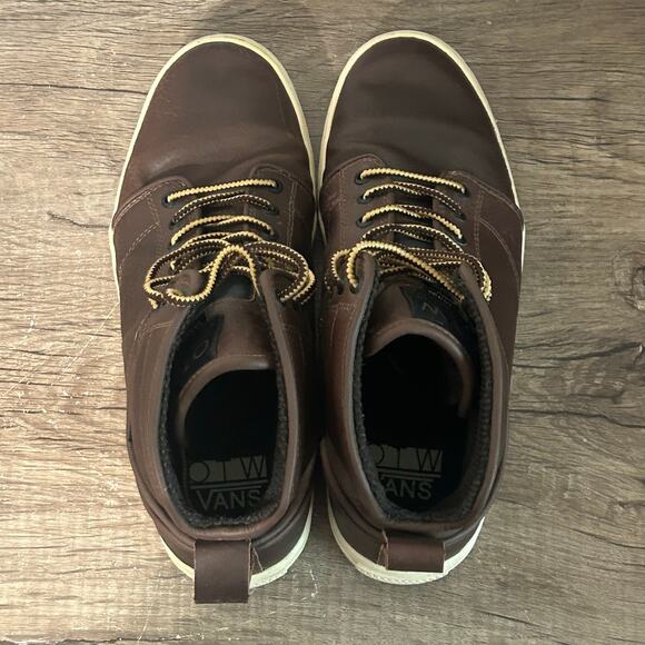 Vans Alomar OTW Men’s Athletic Skate Shoes Sneakers Size 9 Brown - Picture 7 of 8